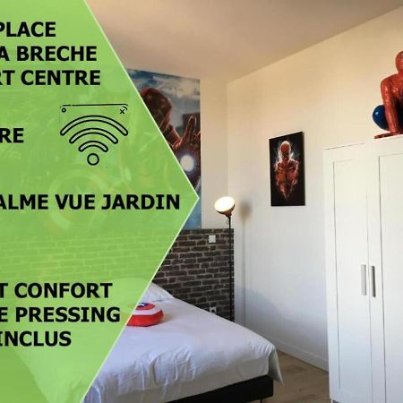 Le Marvel Centre La Breche Wifi Vue Jardin Apartment นีออร์ ภายนอก รูปภาพ